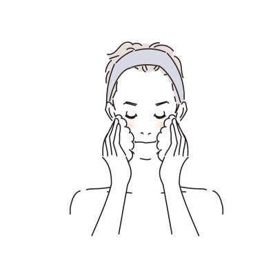 Cildine özen gösteren havalı bir adam.