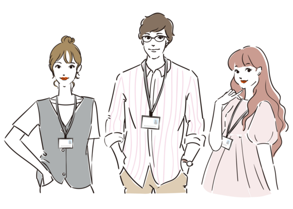 İş adamı setinin illüstrasyonu