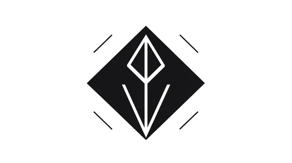 Logo Diamante Excelente Logotipo Joyería Sobre Fondo Blanco —  Fotos de Stock