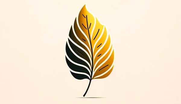 Логотип Мінімалістичного Листа Ізольований Простий Стислий Емблема Бізнесу — стокове фото