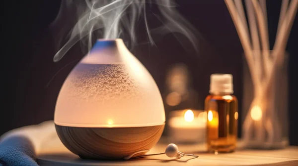 Essential Oil Diffuser Stock Photo - Download Image Now