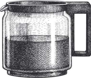 Alternatif Kahve Yapıcı İllüstrasyonu