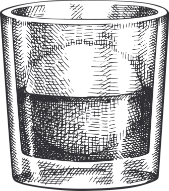 Kahve kupası illüstrasyonu El Çizimi