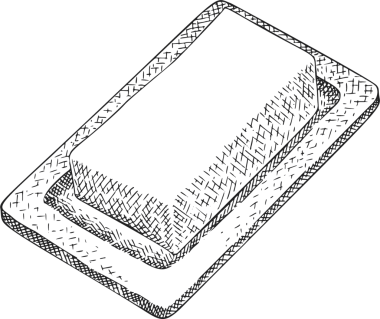 Retro Hand Süt ürünleri çizimi