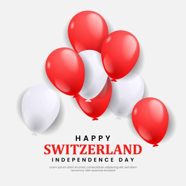 İsviçre 'nin bağımsızlık günü geçmişi balon resimleriyle dolu