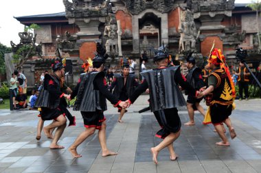 Jakarta, Indonesia. 12 November 2023. Appearance of disabled students at SLB Negeri 11, Jakarta on the open stage of the TMII tourist attraction. clipart