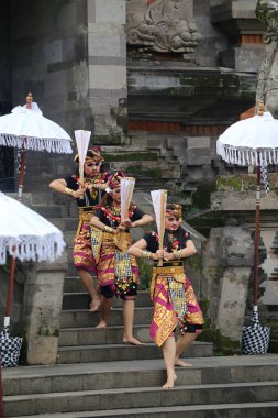 Jakarta, Indonesia. April 21 2024. A traditional dance called 