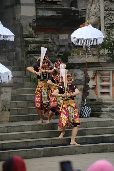 stock image Jakarta, Indonesia. April 21 2024. A traditional dance called 