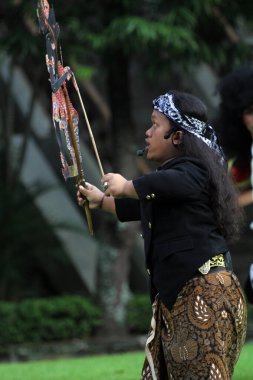 Solo, Indonesia. April 29, 2024. A traditional dance called 