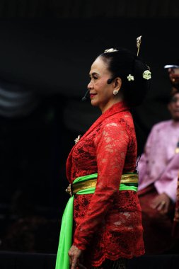 Solo, Indonesia. April 29, 2024. The traditional dance 