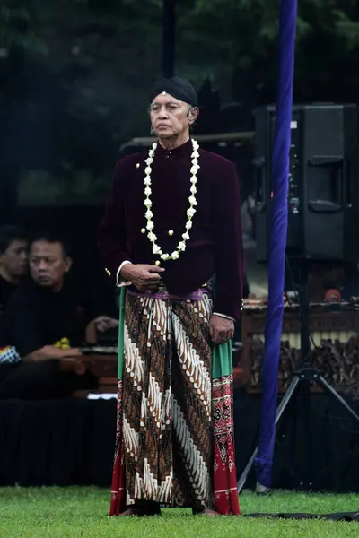 stock image Solo, Indonesia. April 29, 2024. The traditional dance 