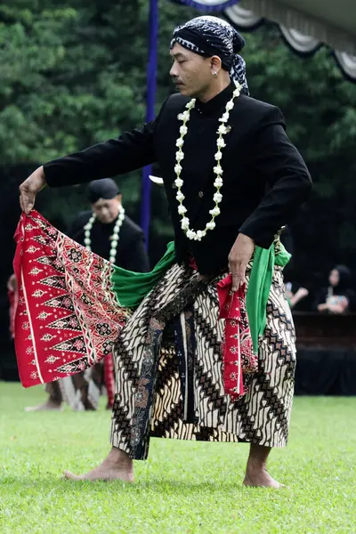 stock image Solo, Indonesia. April 29, 2024. The traditional dance 