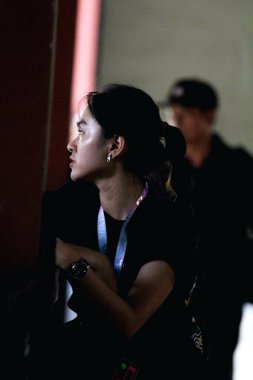 Solo, Endonezya. 29 Nisan 2024. Fotoğraf, 2024 ISI Surakarta, Central Java 'da düzenlenen Dünya Dans Günü' nde insanların etkinliklerini gösteriyor.