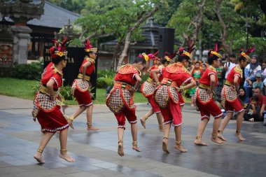 Jakarta, Indonesia. May 25, 2024. A traditional dance called 