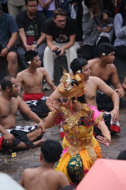 Jakarta, Indonesia. February 11, 2024. Folk performing art called 