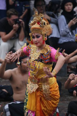 Jakarta, Indonesia. February 11, 2024. Folk performing art called 