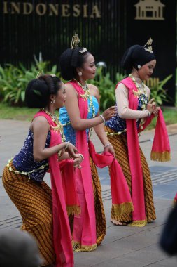 Jakarta, Indonesia. May 25 2024. A traditional dance called 