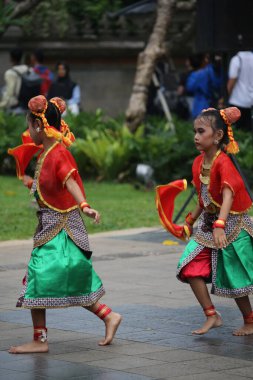 Jakarta, Indonesia. May 25 2024. A traditional dance called 