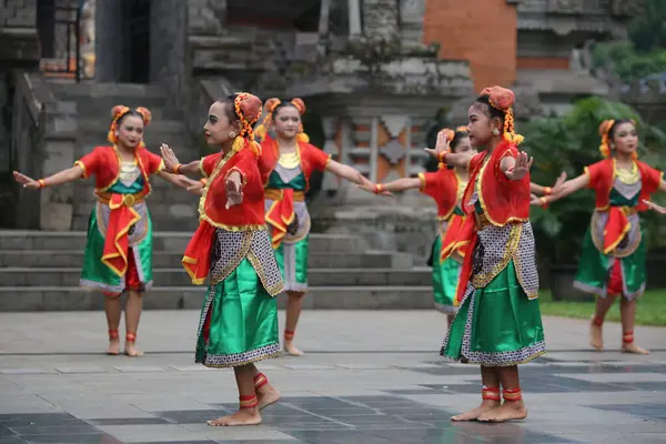 Stock image Jakarta, Indonesia. May 25 2024. A traditional dance called 