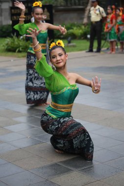 Jakarta, Indonesia. May 25 2024. A traditional dance called 