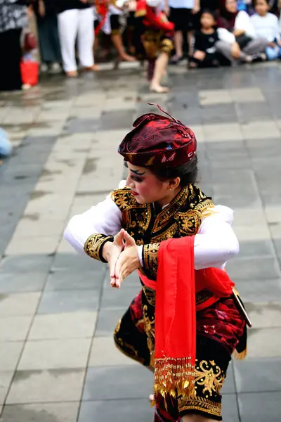 stock image Jakarta, Indonesia. June 29, 2024. The traditional dance called 