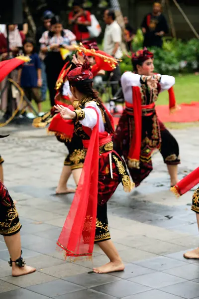 stock image Jakarta, Indonesia. June 29, 2024. The traditional dance called 