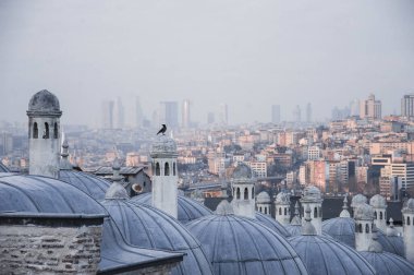 İstanbul city, Türkiye. galata kulesinden göster