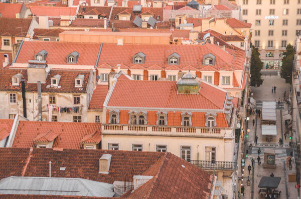 view of lisbon city, portugal