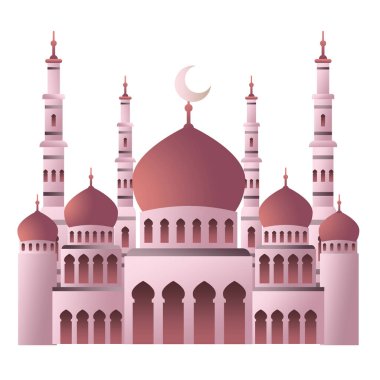 Bu sembolik cami siluetleriyle İslam mimarisinin güzelliğini keşfedin. Tasarım projelerinizi ruhani bir dokunuşla geliştirmek için mükemmeldir.