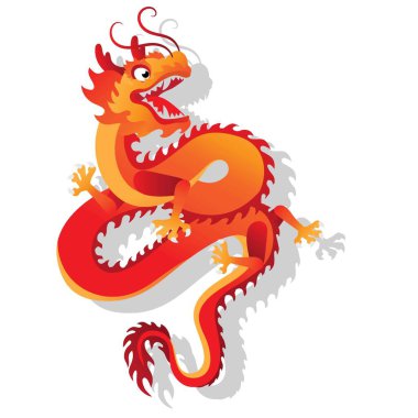 Çin Yeni Yıl Temalı Çizimleriyle Ejderha 2024 Yılı 'na hoş geldiniz.