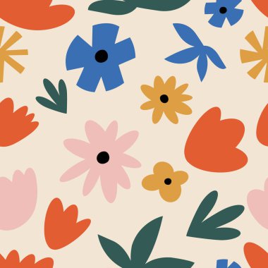 Değişik çiçek ve vazolara sahip mürekkep resimli posterler. Baskı, duvar sanatı, afiş ve arkaplan