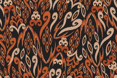 Aztek pürüzsüz motif kumaş deseni, soyut örgü, halı, kumaş, batik