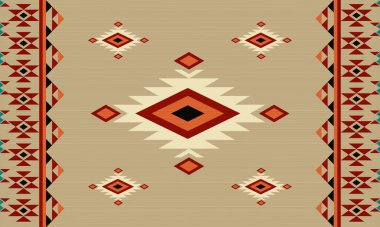 Etnik model. Kumaş, perde, arkaplan, halı, duvar kağıdı, giysi, ambalaj için tasarım, Batik