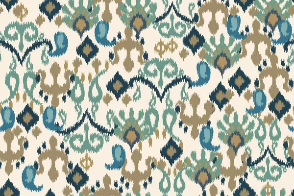 Renkli kumaş deseni, soyut halı motifi