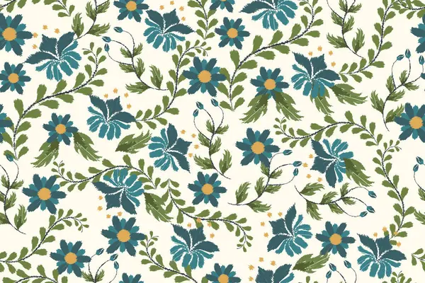 Arka plan, kumaş, duvar kağıdı, ambalaj ve daha fazlası için şık çiçek deseni