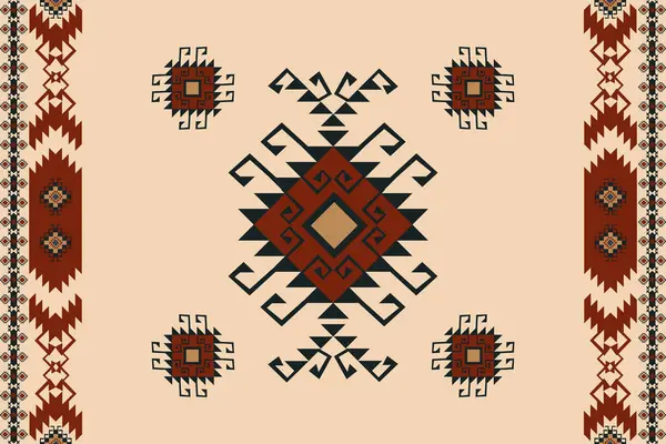 Perde, halı, duvar kağıdı, giysi, ambalaj için Arap tarzında renkli arkaplan tasarımı, Batik