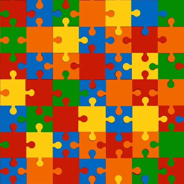 Arkaplan, kumaş, duvar kâğıdı, ambalaj kağıdı, kapak vs. için uygun vektör içindeki kusursuz bulmaca deseni.