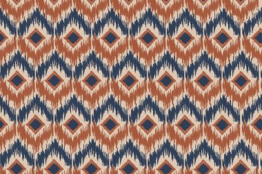 Kusursuz desenli soyut elementler etnik süs biçimi