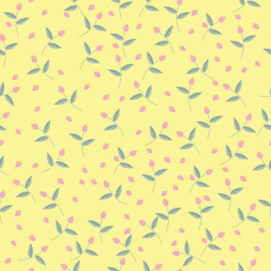 Çiçeklerle kusursuz desen. Çiçek arkaplanı.