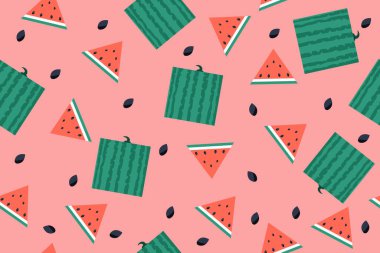 Karpuz desenli kusursuz arkaplan 