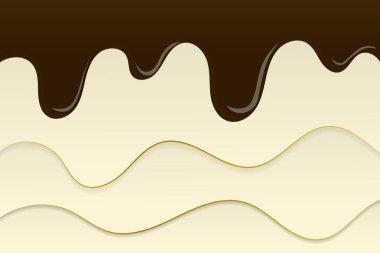 Dalga çizimi tasarımı ile soyut arkaplan 