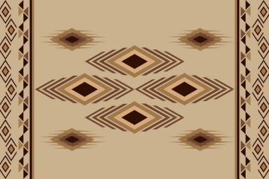 soyut kabile geometrik pürüzsüz desen çizimi 