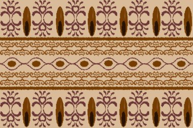 Kusursuz bir kabile süsü deseni. vektör illüstrasyonu