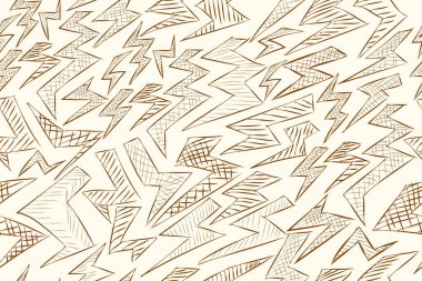 Soyut geometrik şekilli kusursuz desen