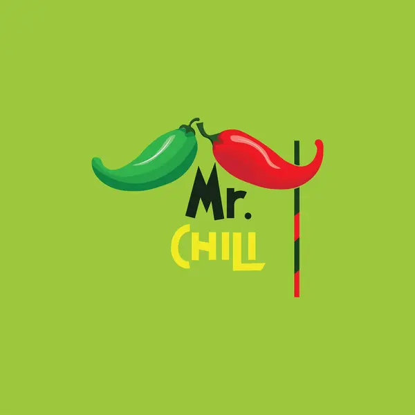 chili pepper vektör logo tasarım şablonu