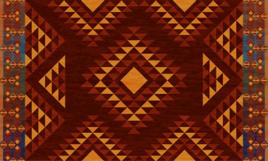 Geometrik Kusursuz Vektör Deseni