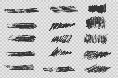 vektör siyah mürekkep darbeleri. fırça izleri. Soyut grunge dokusu. Mürekkep fırçası darbeleri. Bedava mürekkep fırçaları. akrilik mürekkep damgası.