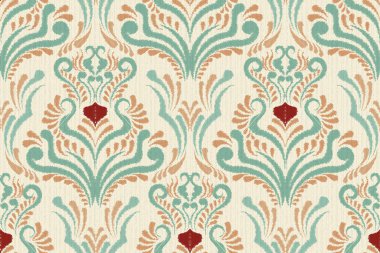 Dikişsiz desen, vektör çizim