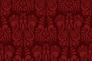 Süslü kırmızı, pürüzsüz arkaplan