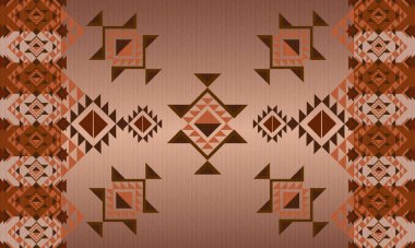 etnik seamless modeli. vektör çizim